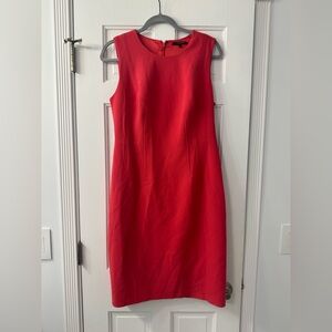 Kobi Halperin Vibrant Coral Mini Dress